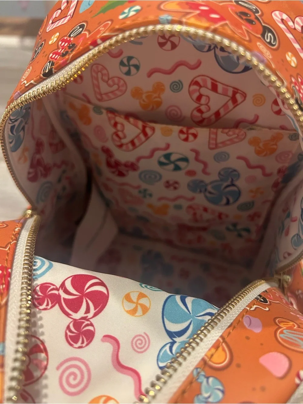 Loungefly Disney Gingerbread Minnie Mouse Mini Backpack and Ears